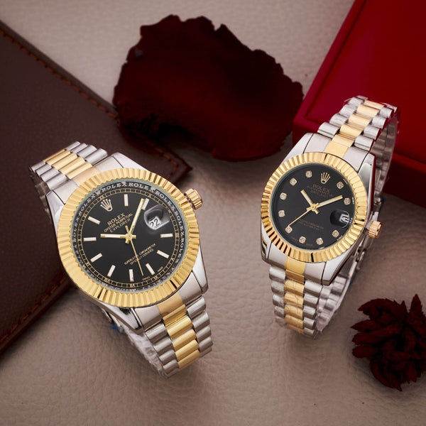 Ensemble Montres Duo pour Hommes et Femmes - Parfaitement Assorties